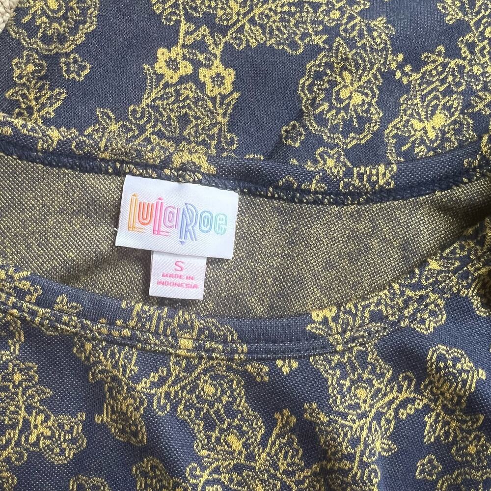 LuLaRoe NWT brocade look Carly dress - Picture 4 of 4